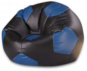 Fotoliu sac Bean Bag Minge Eco 2XL Black/Blue