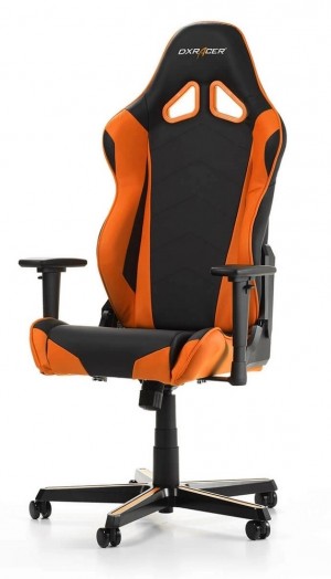 Геймерское кресло DXRacer Racing R0 Black/Orange