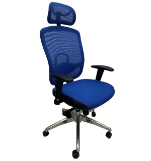 Офисное кресло ErgoStyle-800Sv Blue