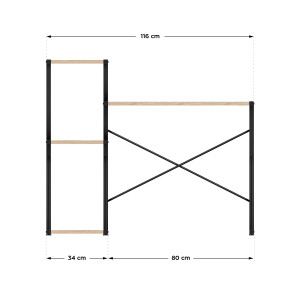 Masă pentru copil Leader 3.5 Black