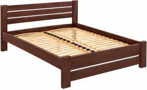 Pat Karoline în set cu salteaua Clasic Plus 160 x 200 cm Wenge