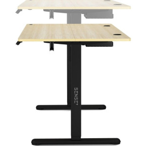 Masă gaming Sense7 Nojo 140 x 70 cm Black Pine