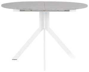 Masă extensibilă Argon Loft White/Concrete
