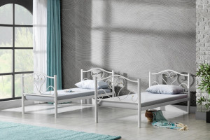 Двухъярусная кровать для детей Evger R-50 90 x 200 см White