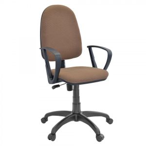 Fotoliu de birou AMF Prestige LUX Brown A-50