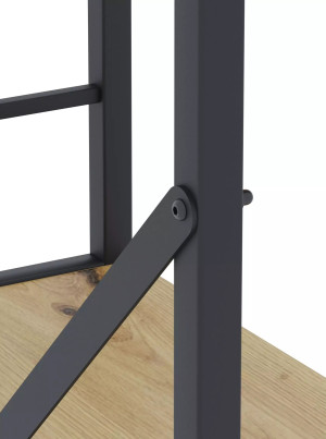 Стеллаж Nex Loft 180 Anthracite/Oak Artisan