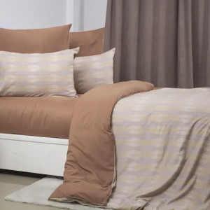 Set de lenjerie pentru pat TEP Melluna 200 x 215 cm Golden Whisper
