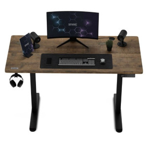 Masă gaming Sense7 Nojo 120 x 60 cm Black Oak
