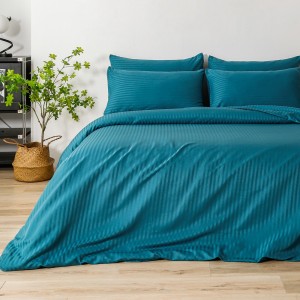 Комплект постельного белья Relaxe Home Stripe Dreams Изумруд