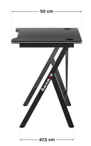 Masă gaming Hero 1.4 Black
