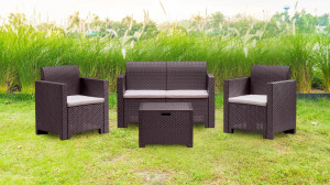 Набор садовой мебели Bica Nebraska 2 Brown