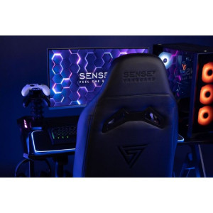Геймерское кресло Sense7 Vanguard Fabric Black