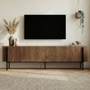 Comod pentru TV Hanah Home Nexus Stejar/Black