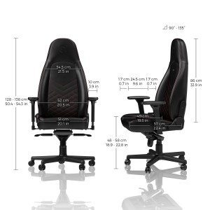 Fotoliu gaming Noblechairs Icon Black/Red