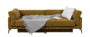 Canapea dreaptă extensibilă Amberg Silk Ape 10