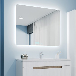 Зеркало с LED подсветкой Bayro Moon 100 x 80 см 