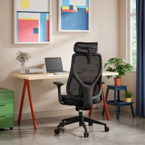 Fotoliu de birou Sense7 Moyo Black