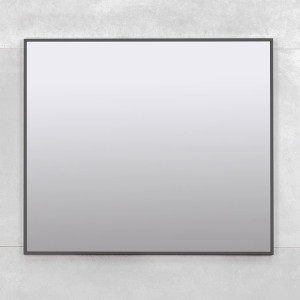 Oglindă simplă Bayro Modern Î 90 x 80 cm Antracit