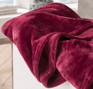 Покрывало Blanket Olbia 150 x 200 см Dark red