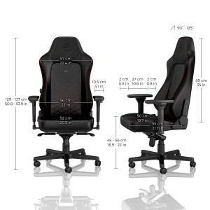 Геймерское кресло Noblechairs Hero Black/Red