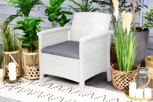 Set de mobilier pentru grădină Bica Venezia Terrace White