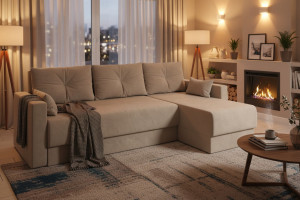 Canapea de colț extensibilă Light Iris 03