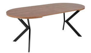 Masă extensibilă Halmar Peroni Hickory oak / Beige