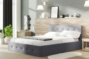 Кровать AS Amazon 120 x 200 см Grey