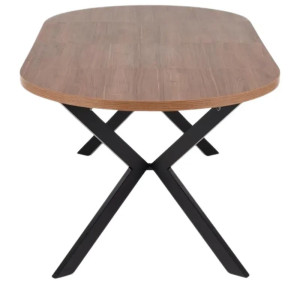 Masă extensibilă Halmar Peroni Hickory oak / Beige