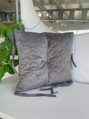 Pernă pentru scaun Relaxe Home Colorit 40x40 cm Dark Grey