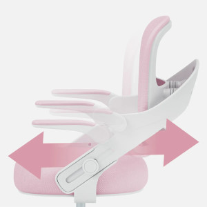 Fotoliu pentru copil Junior 4.3 Pink