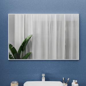 Oglindă simplă Bayro Modern Î 120 x 80 cm White