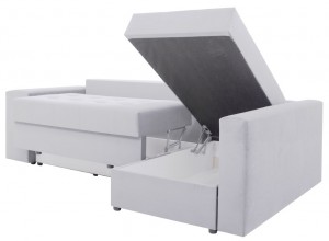 Canapea de colț extensibilă ArtVent Venera Grey