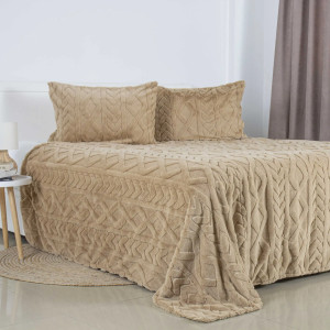 Покрывало Welpy Soft Angora 240 x 260 см Beige