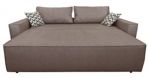 Canapea dreaptă extensibilă DP Kalifornia Brown