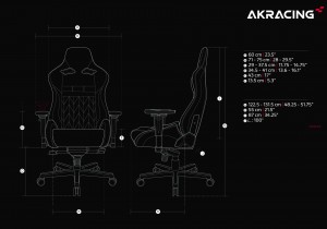 Геймерское кресло AKRacing Master Pro Black