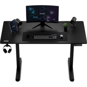 Masă gaming Sense7 Nojo 140 x 70 cm Black