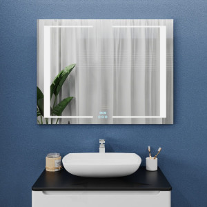 Зеркало с LED подсветкой Bayro Sirius 3C 100 x 80 см
