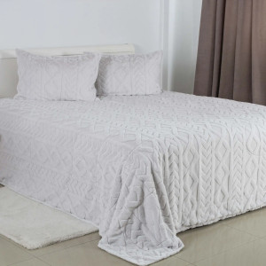 Cuvertura Welpy Soft Angora 240 x 260 cm Light Grey
