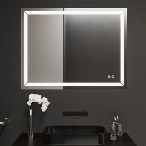 Oglindă cu iluminare LED Bayro Corsa 100 x 80 cm 