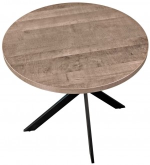 Кухонный стол DP Torino Rondo Колониал/Black