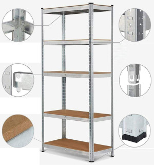 Стеллаж Horeca Nex Budget 220 x 110 x 40 cm 