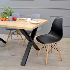 Кухонный стол DP Onix 150x80x75 см Sonoma/Black