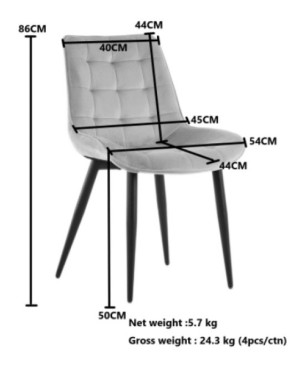 Scaun pentru bucătărie Xenos James Light Beige