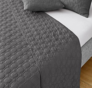 Cuvertura Blanket Nancy 220x250 cm Dark Grey