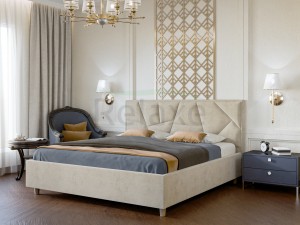 Кровать Erevan 180 x 200 см Beige