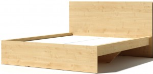 Деревянная кровать Fabrik Home Linia Uno Клен