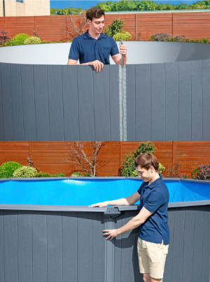 Piscină Bestway Hydrium 732 x 132 cm 