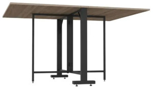 Birou drept Nowy Styl Fold FOLD 2 Black/Sonoma