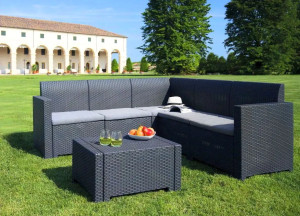 Набор садовой мебели Bica Nebraska Corner Graphite